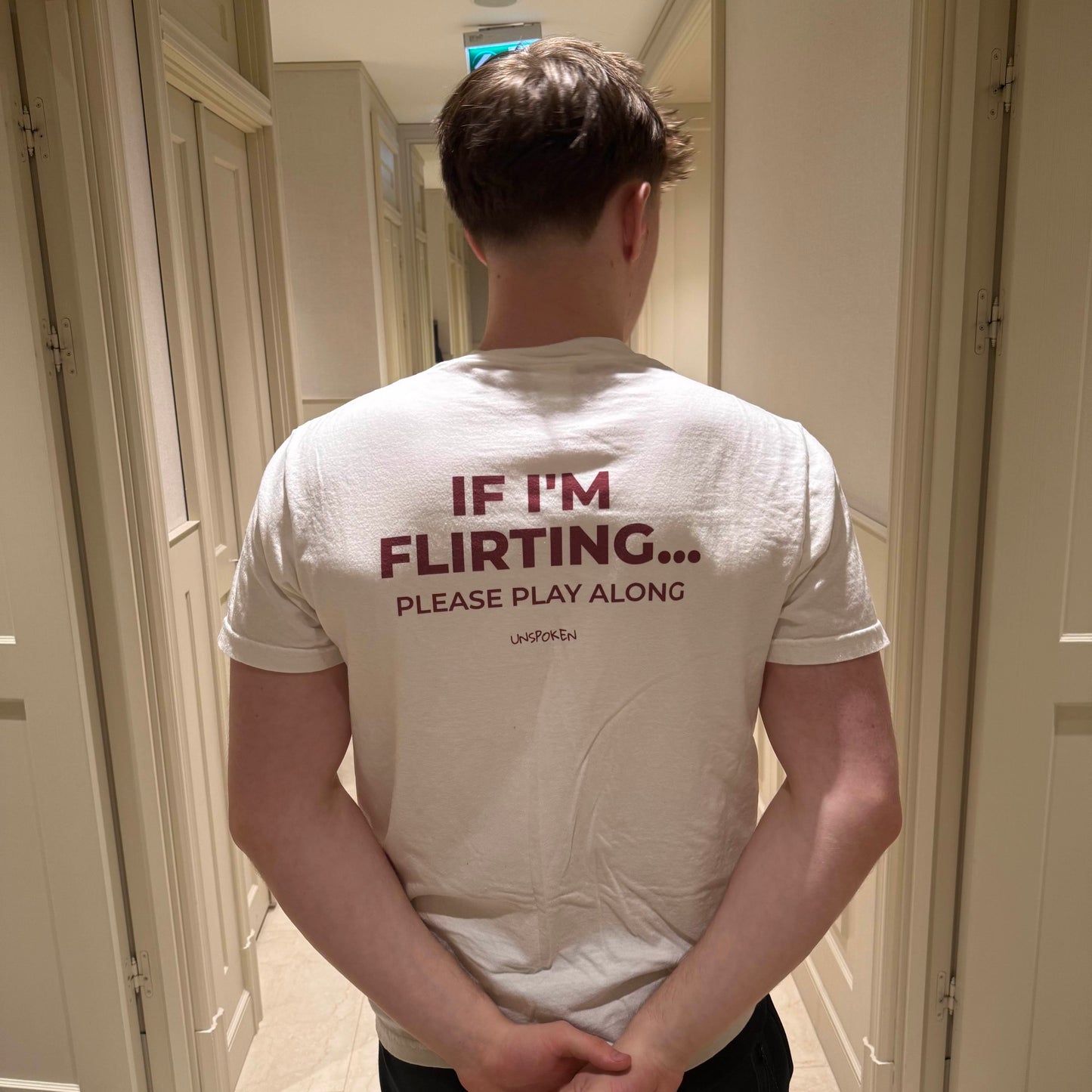 IF IM FLIRTING... PLEASE PLAY ALONG