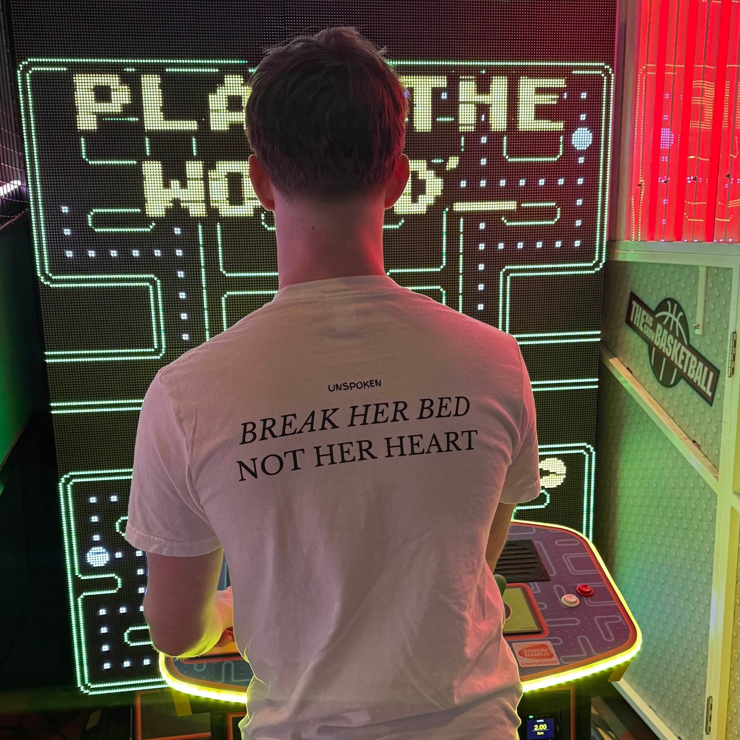 BREAK HER BED, NOT HER HEART
